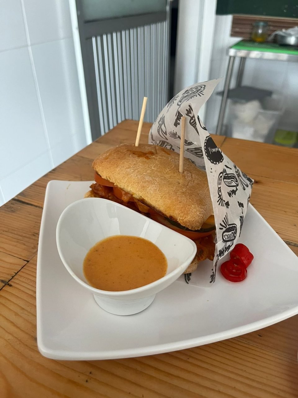 Sándwich artesanal